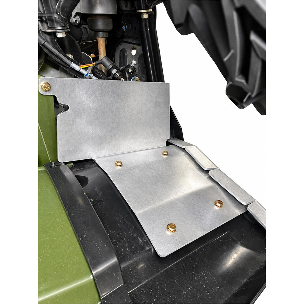 Wheel Well Skid Plate Set  |  Yamaha Kodiak 450
