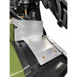 Wheel Well Skid Plate Set  |  Yamaha Kodiak 450