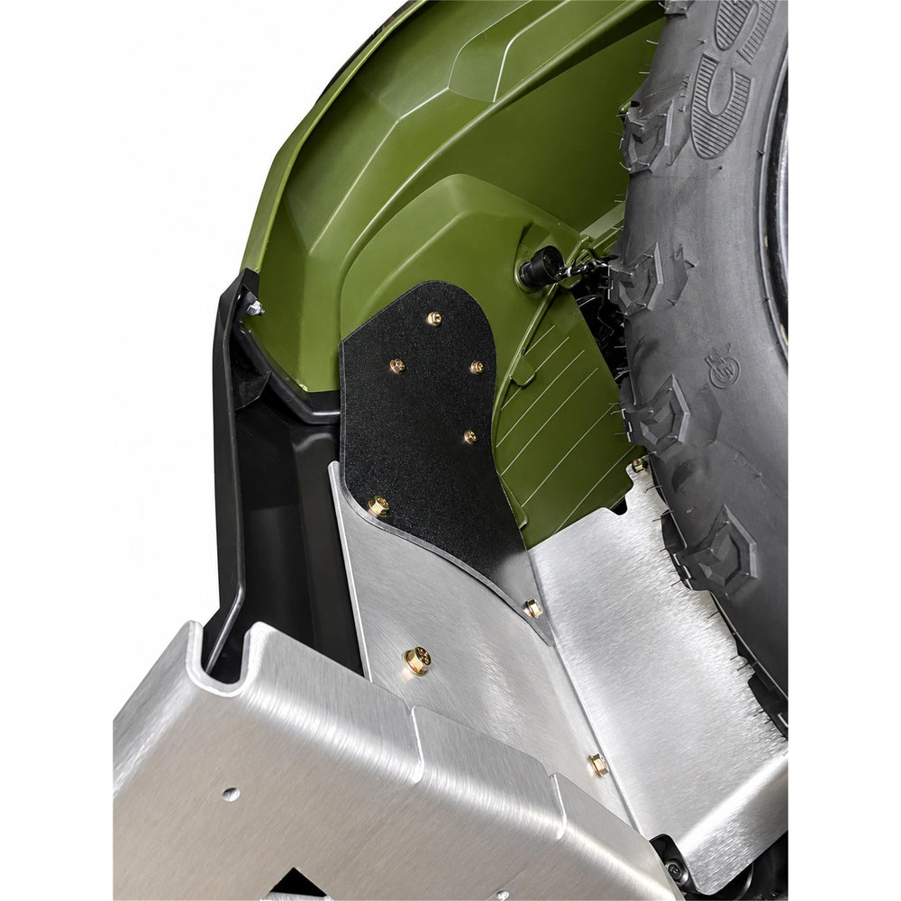 Wheel Well Skid Plate Set  |  Yamaha Kodiak 450