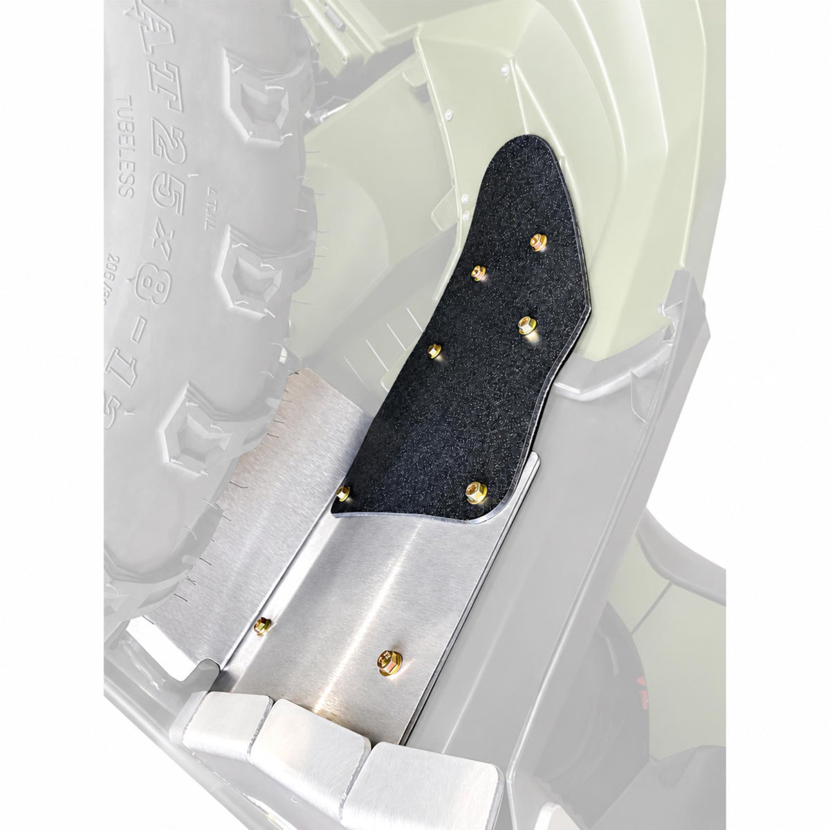 Wheel Well Skid Plate Set  |  Yamaha Kodiak 450