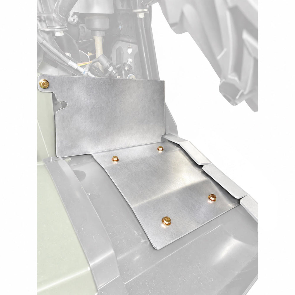 Wheel Well Skid Plate Set  |  Yamaha Kodiak 450