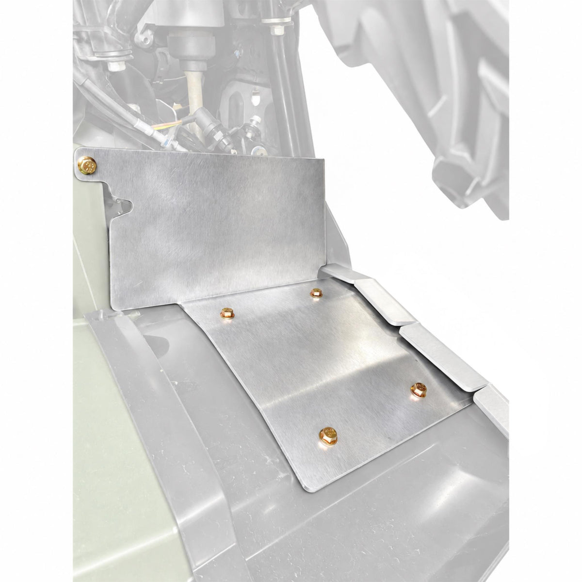 Wheel Well Skid Plate Set  |  Yamaha Kodiak 450