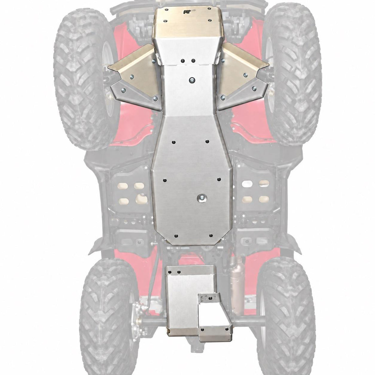 Complete Skid Plate Set  |  Honda Foreman 450