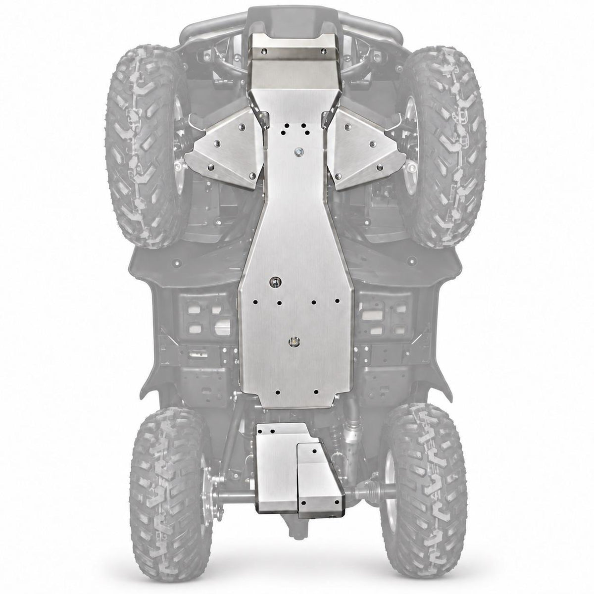 Complete Skid Plate Set  |  Honda Rubicon 500