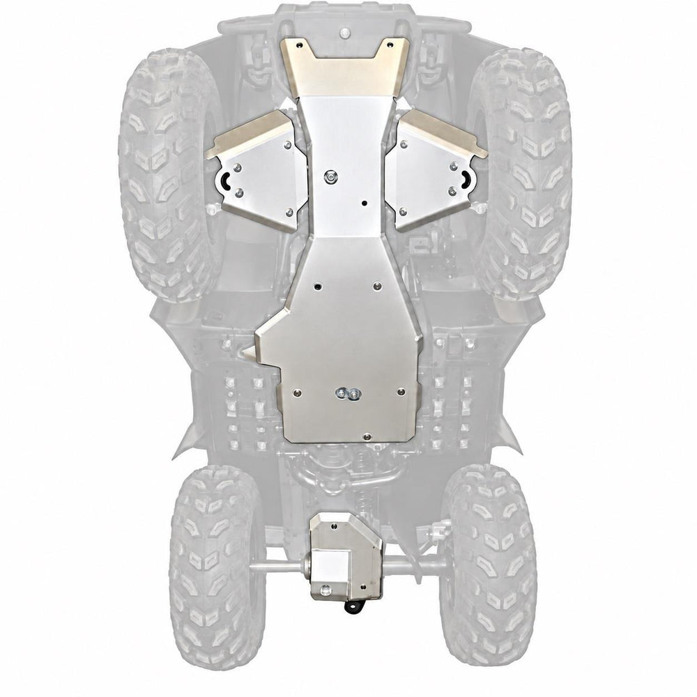 Complete Skid Plate Set  |  Yamaha Kodiak 350