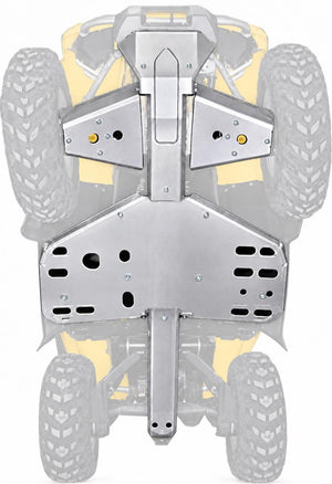 Complete Skid Plate Set  |  2011-2012  |  Can-Am Outlander 1000 X-MR