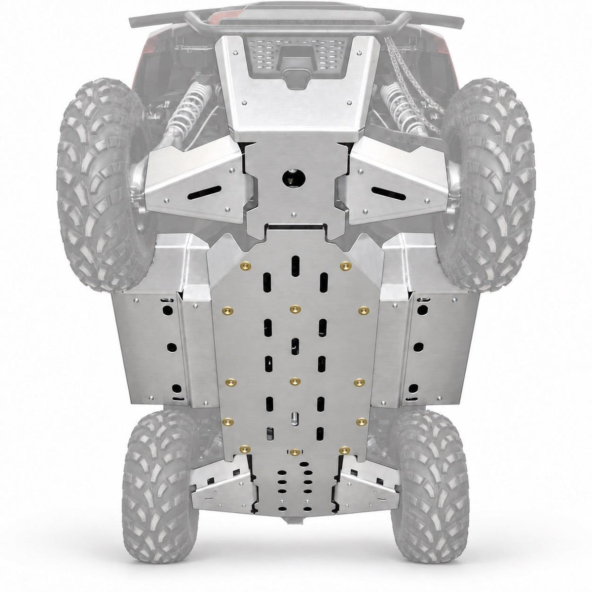 Complete Skid Plate Set  |  Polaris Ranger 800 6x6