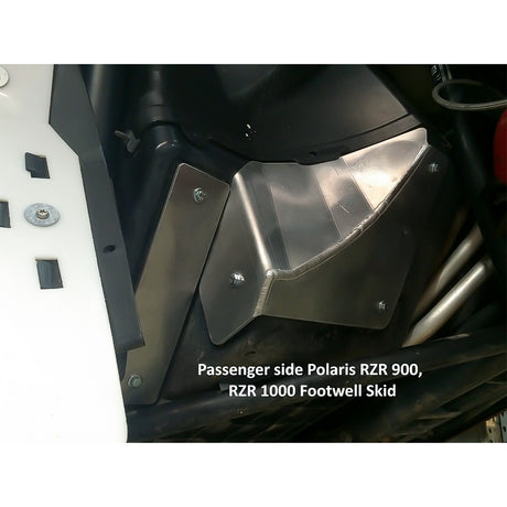 Footwell Skid Plate Set Polaris RZR