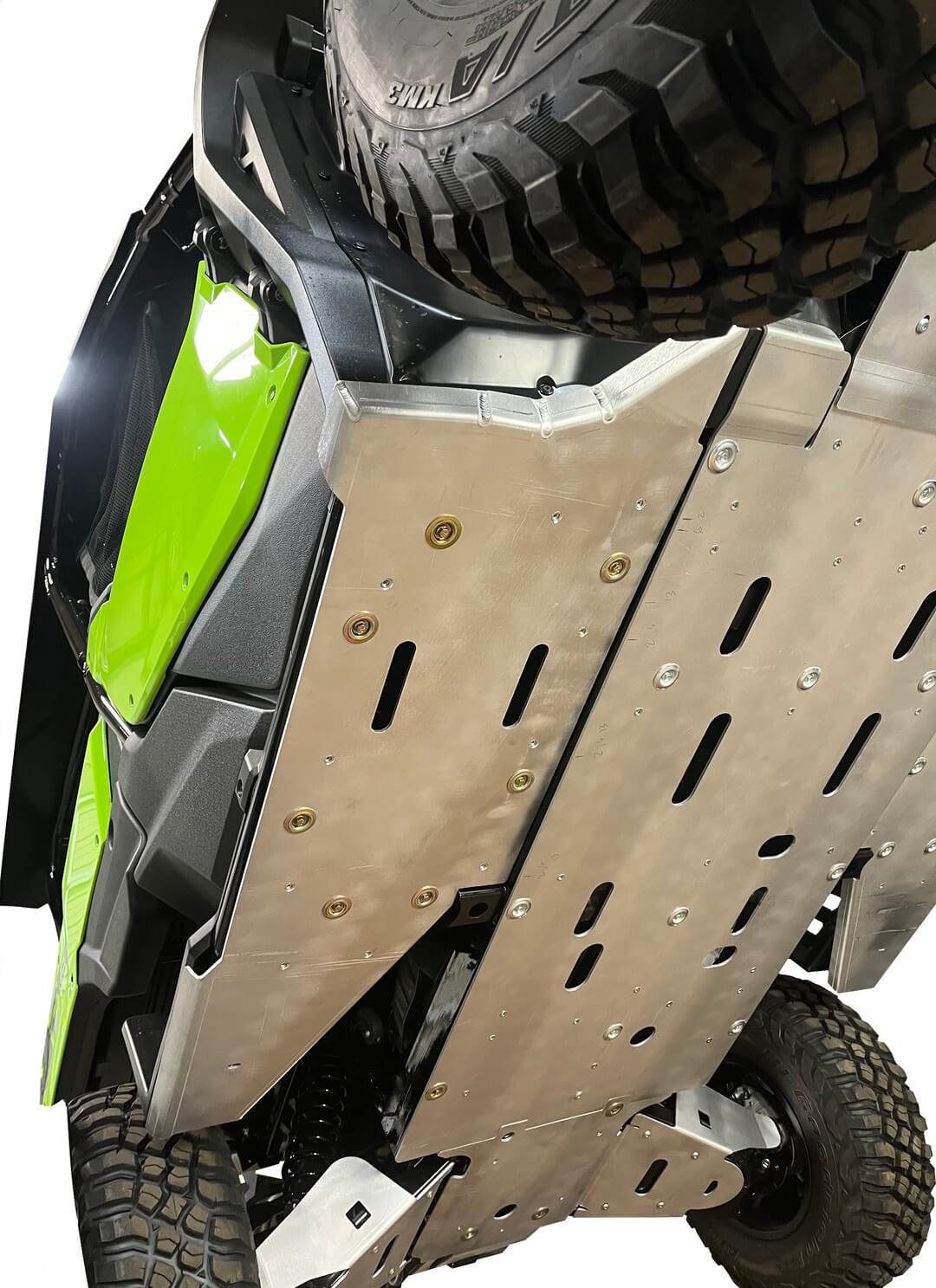 Rock Slider Skid Plate Set  Honda Pioneer