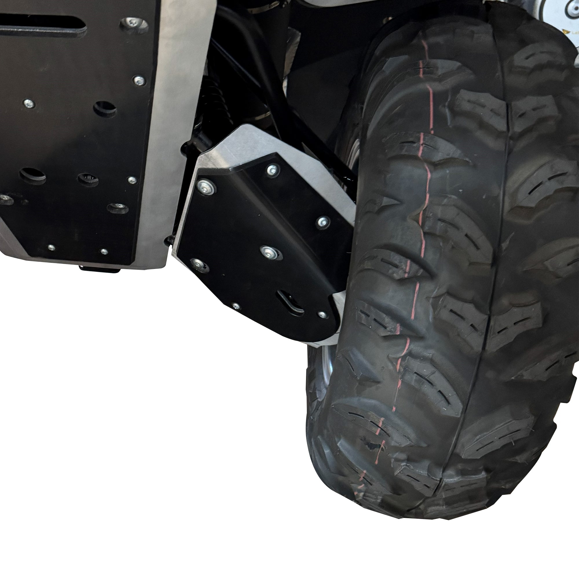 Aluminum or UHMW Skid Plate Set, Yamaha Grizzly 700 | 10-Piece Set