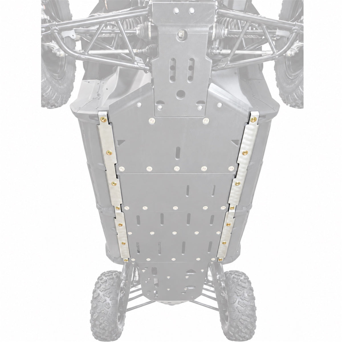 Rock Slider Skid Plate Set  |  Honda Talon 1000R-4 FOX Live Valve
