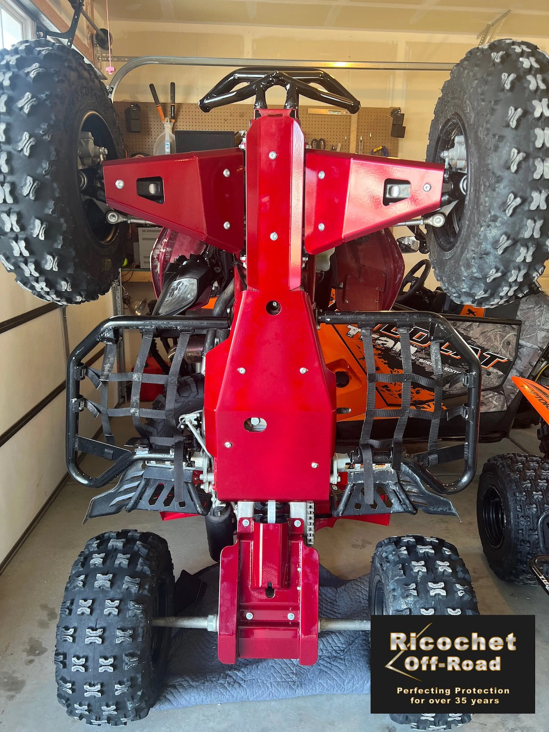 Full Frame Skid Plate  |  Yamaha Raptor 700