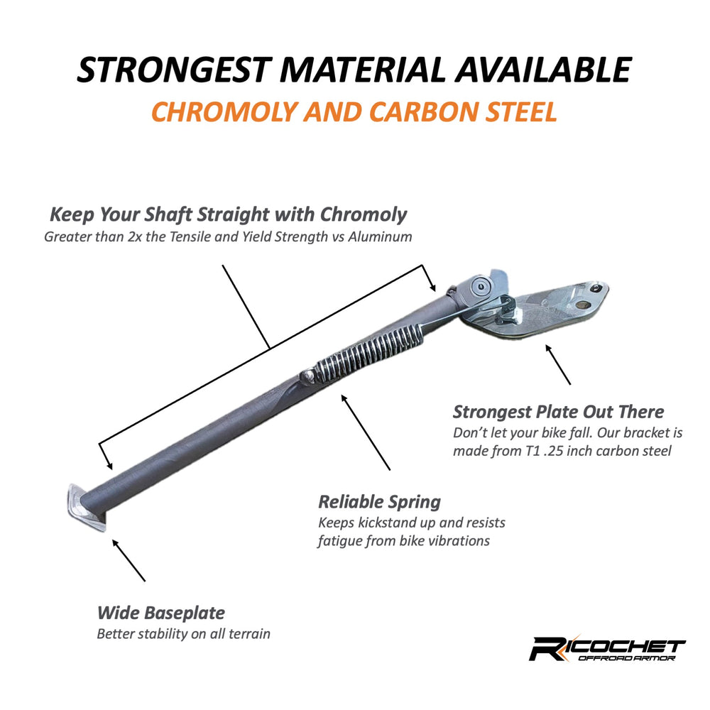 Kickstand  |  Bolt-On  |  Kawasaki KX450F