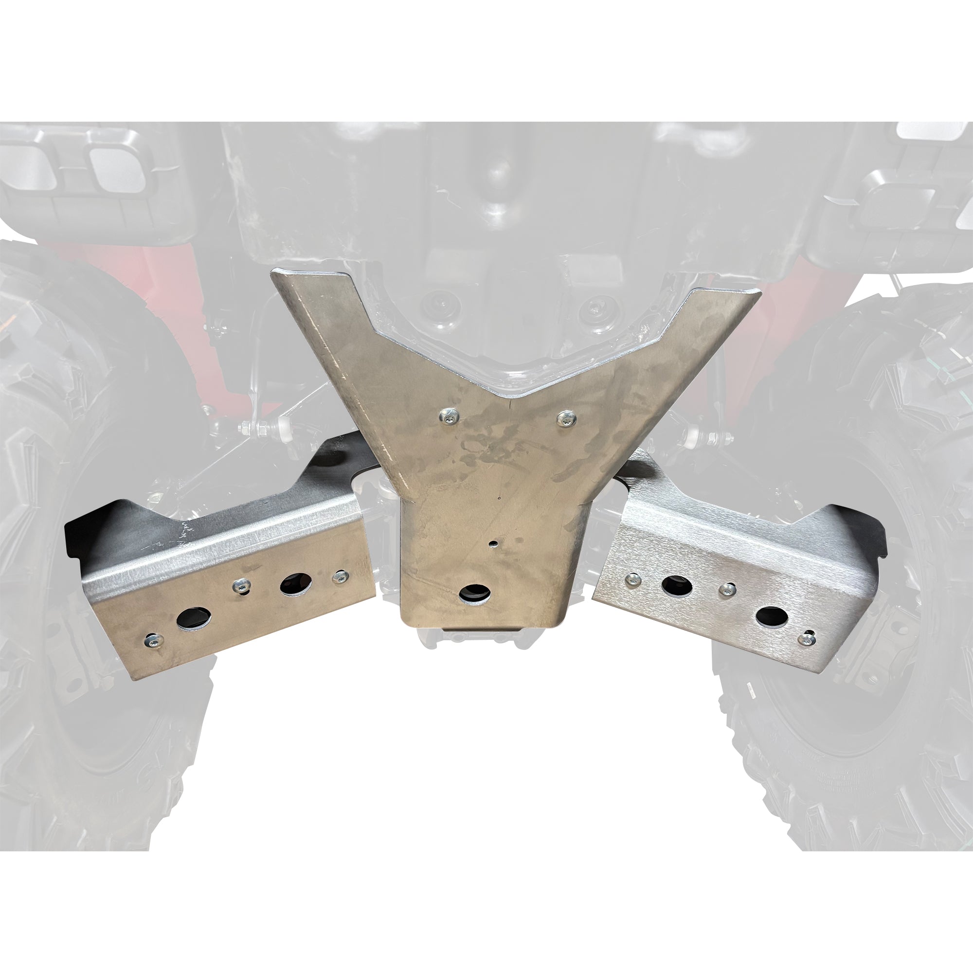 R ODEO ＲID E Complete Skid Plate Set, Honda FourTrax Rubicon 700 – Ricochet Off
