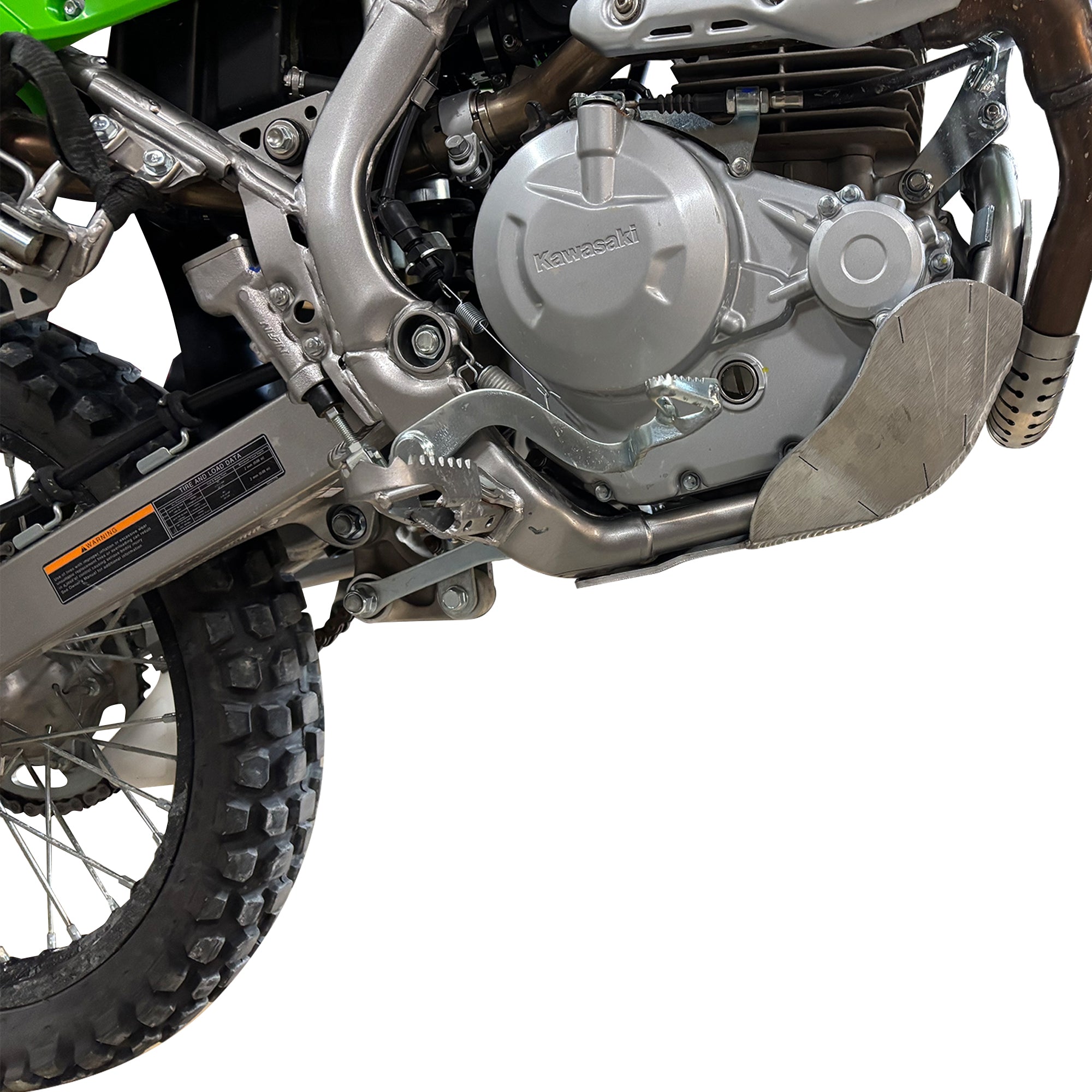Kawasaki KLX230S Aluminum Skid Plate – Ricochet Off-Road