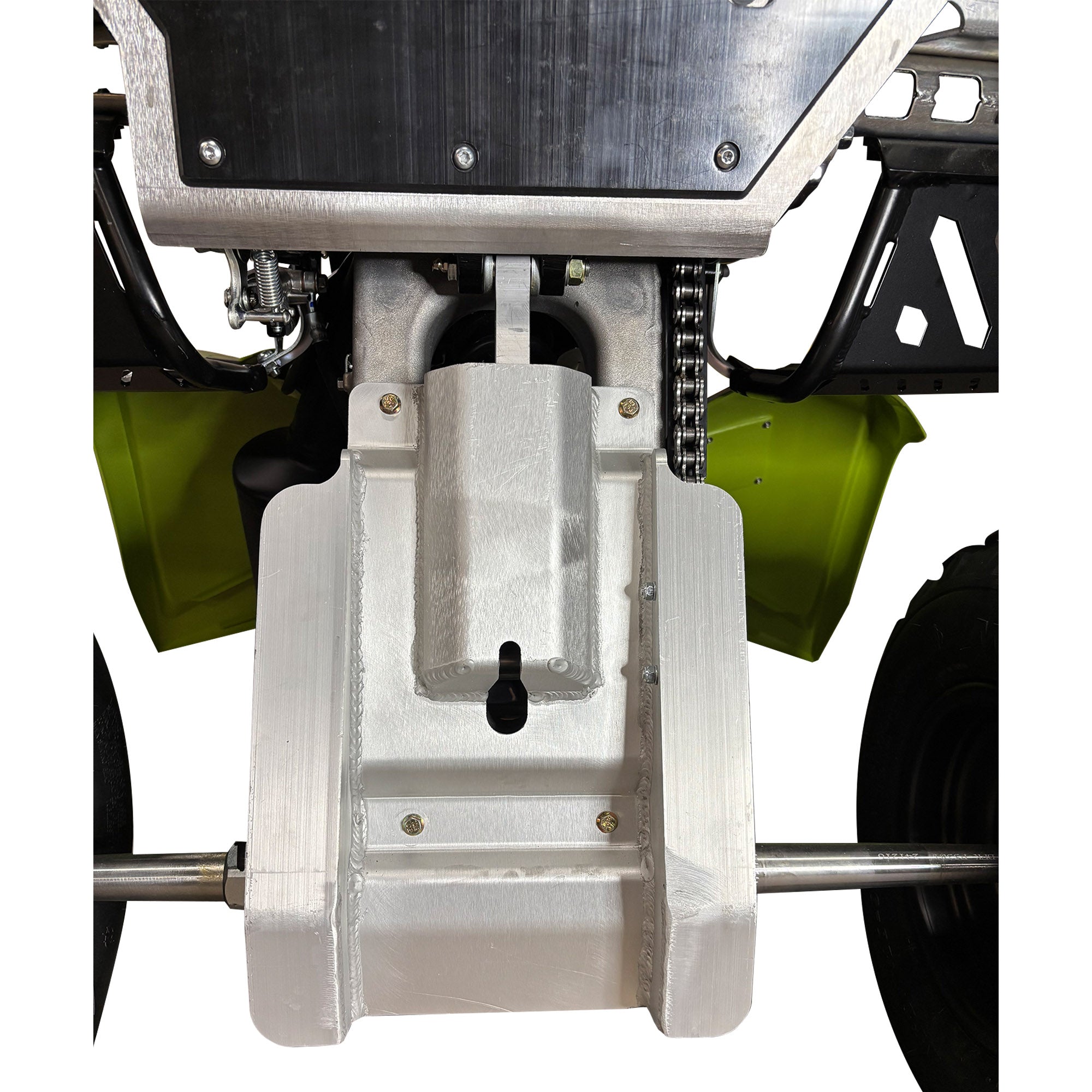 Sako オーダーパームレスト Swingarm, Sprocket & Rotor Guard | Yamaha Raptor 700 – Ricochet