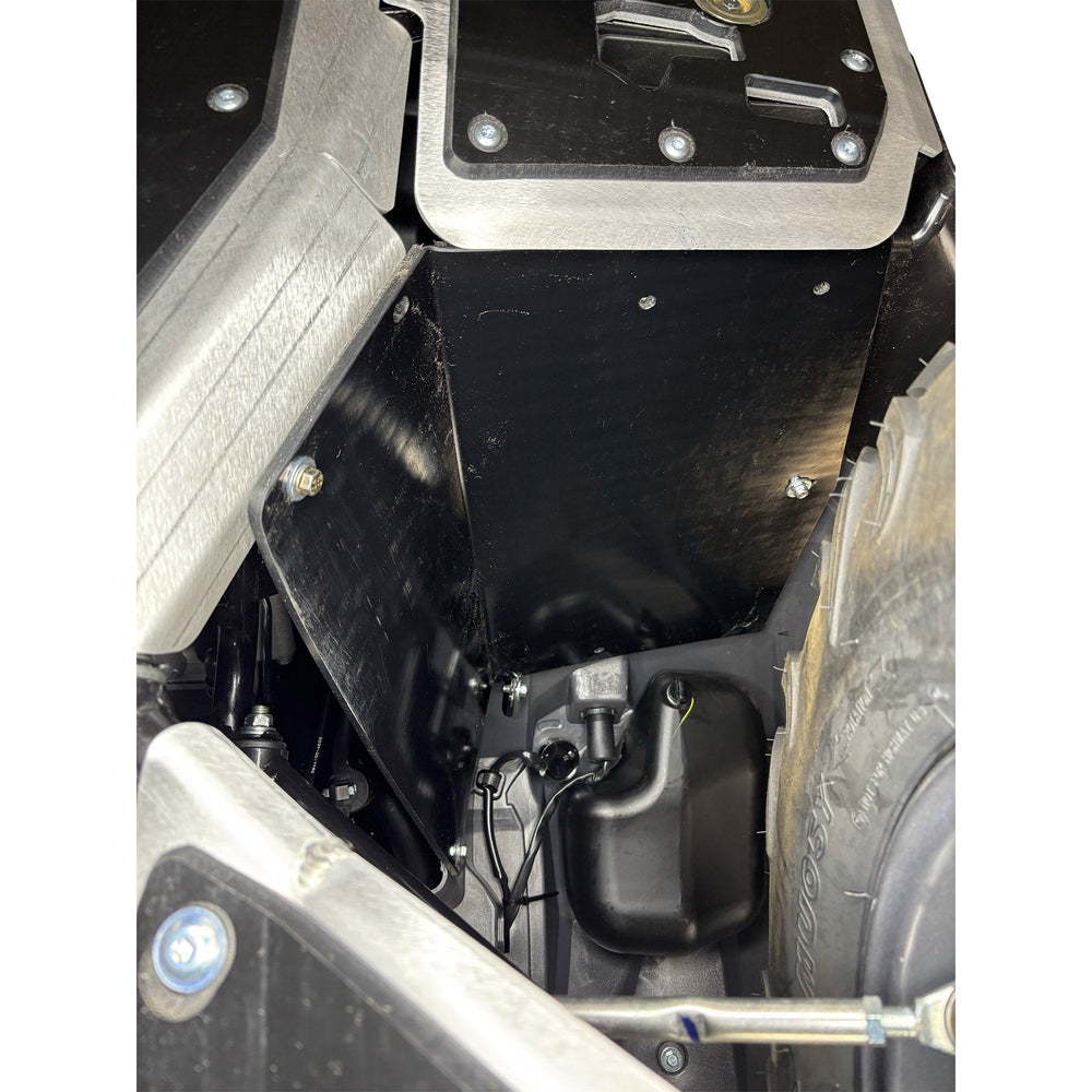 Wheel Well Skid Plate Set  |  Yamaha Kodiak 450