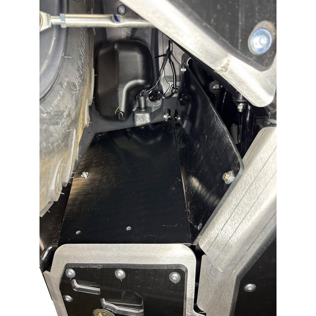 Wheel Well Skid Plate Set  |  Yamaha Kodiak 450