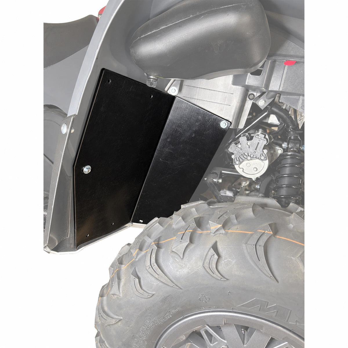 Wheel Well Skid Plate Set  |  Yamaha Kodiak 700