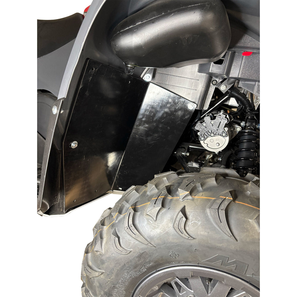 Wheel Well Skid Plate Set  |  Yamaha Kodiak 450