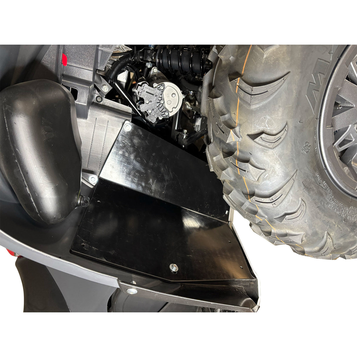 Wheel Well Skid Plate Set  |  Yamaha Kodiak 450