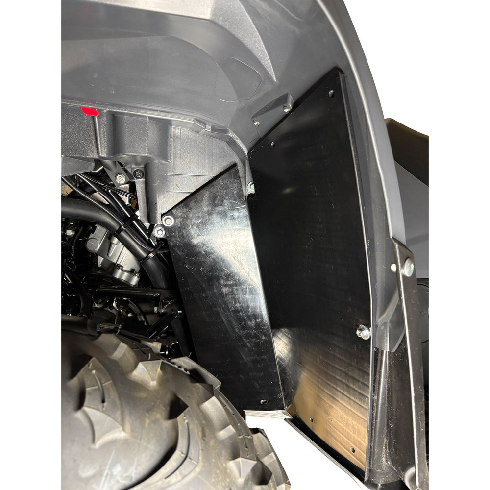 Wheel Well Skid Plate Set  |  Yamaha Kodiak 450