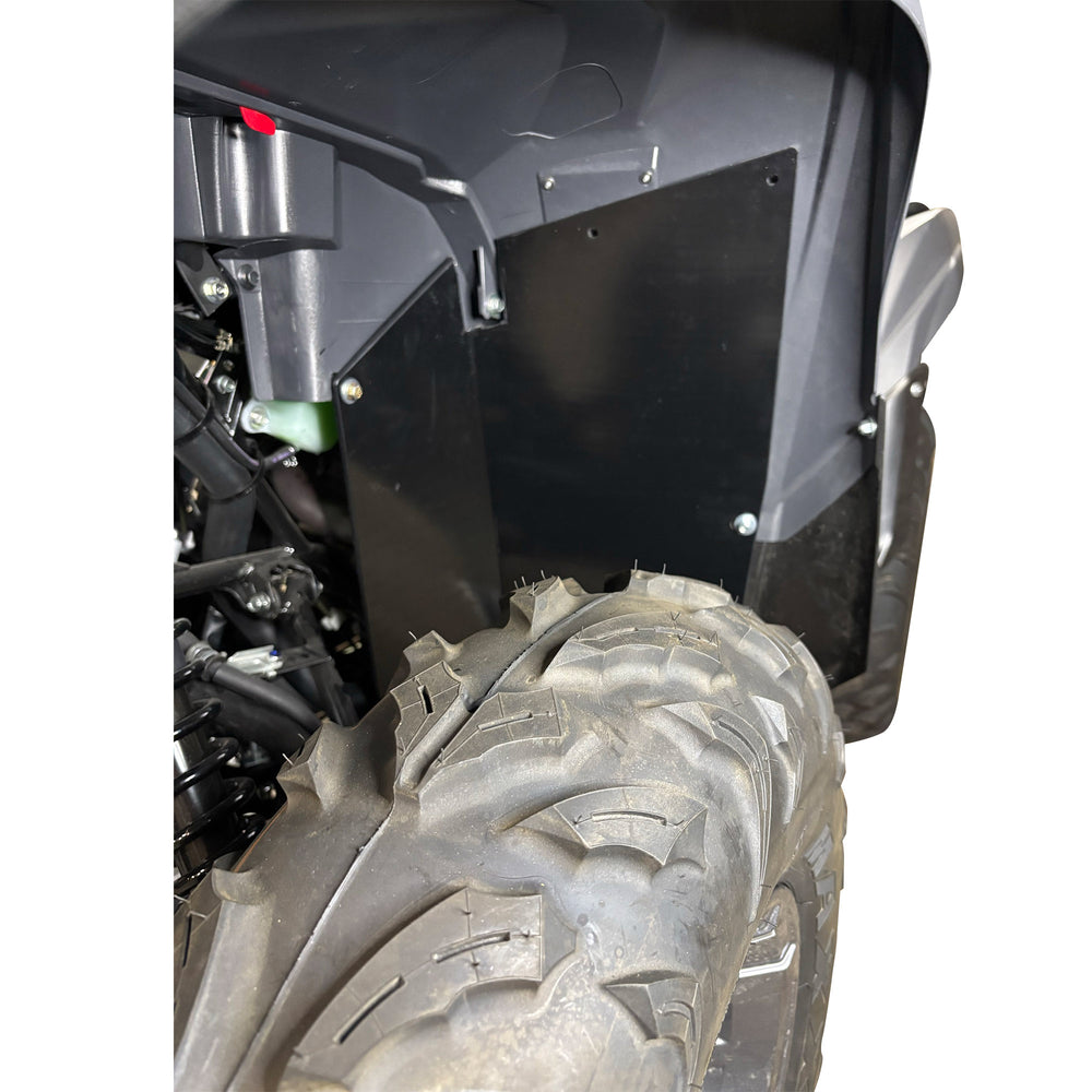 Wheel Well Skid Plate Set  |  Yamaha Kodiak 450