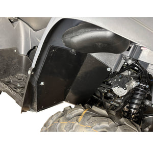 Wheel Well Skid Plate Set  |  Yamaha Kodiak 450