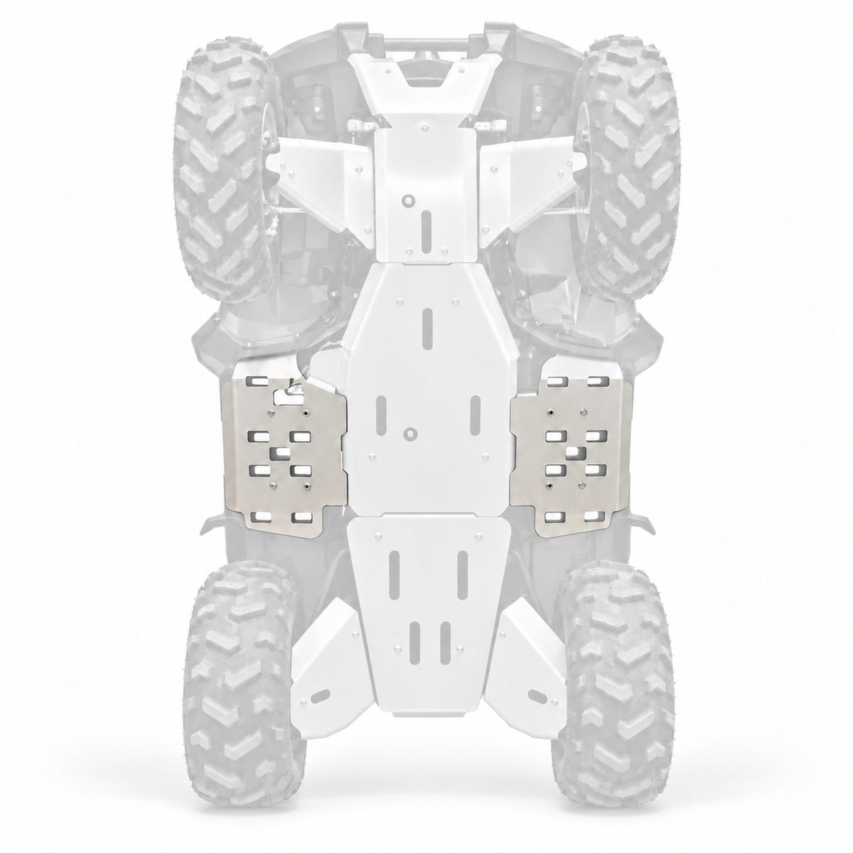 Floorboard Skid Plate Set  |  Yamaha Grizzly 700