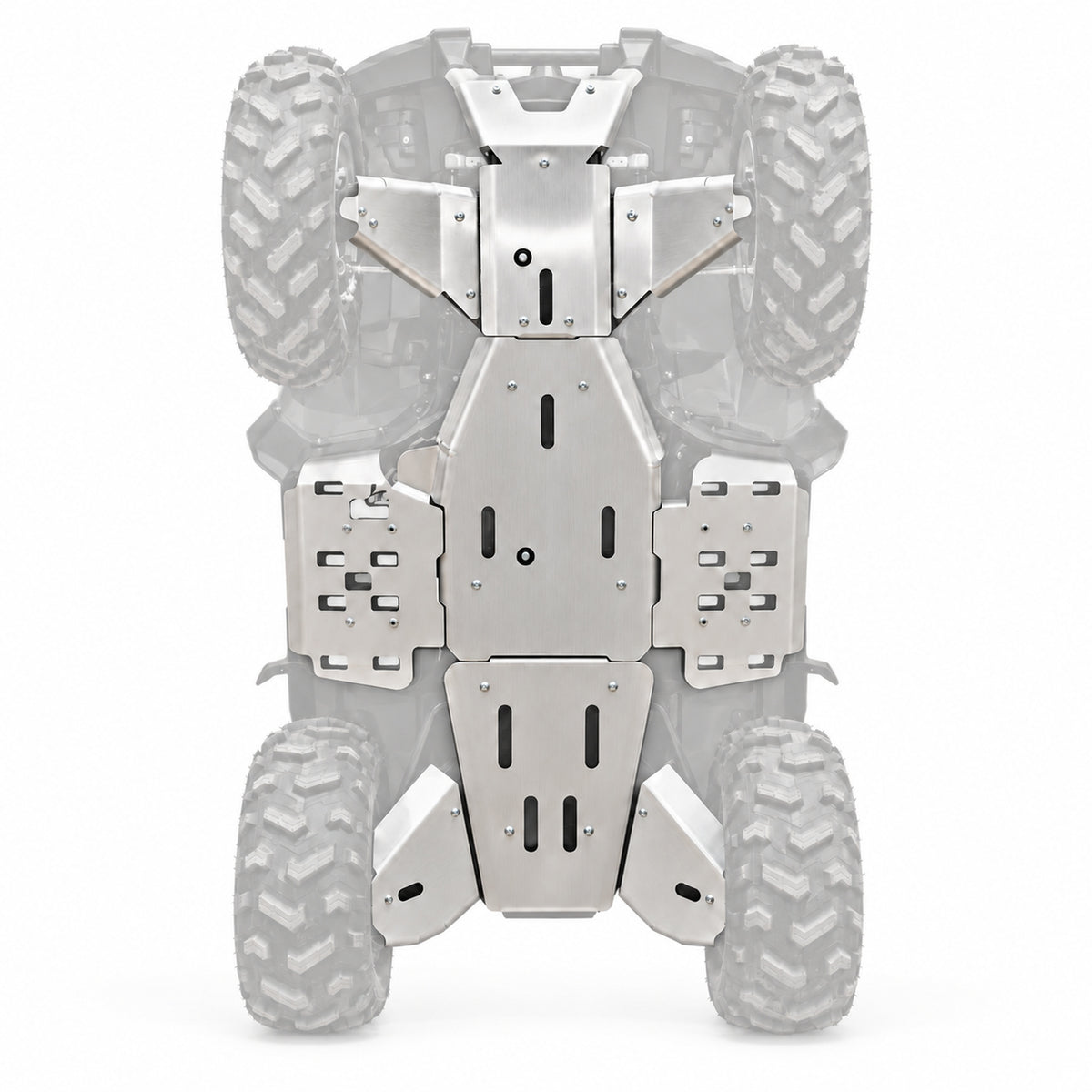 Complete Skid Plate Set  |  Yamaha Grizzly 700