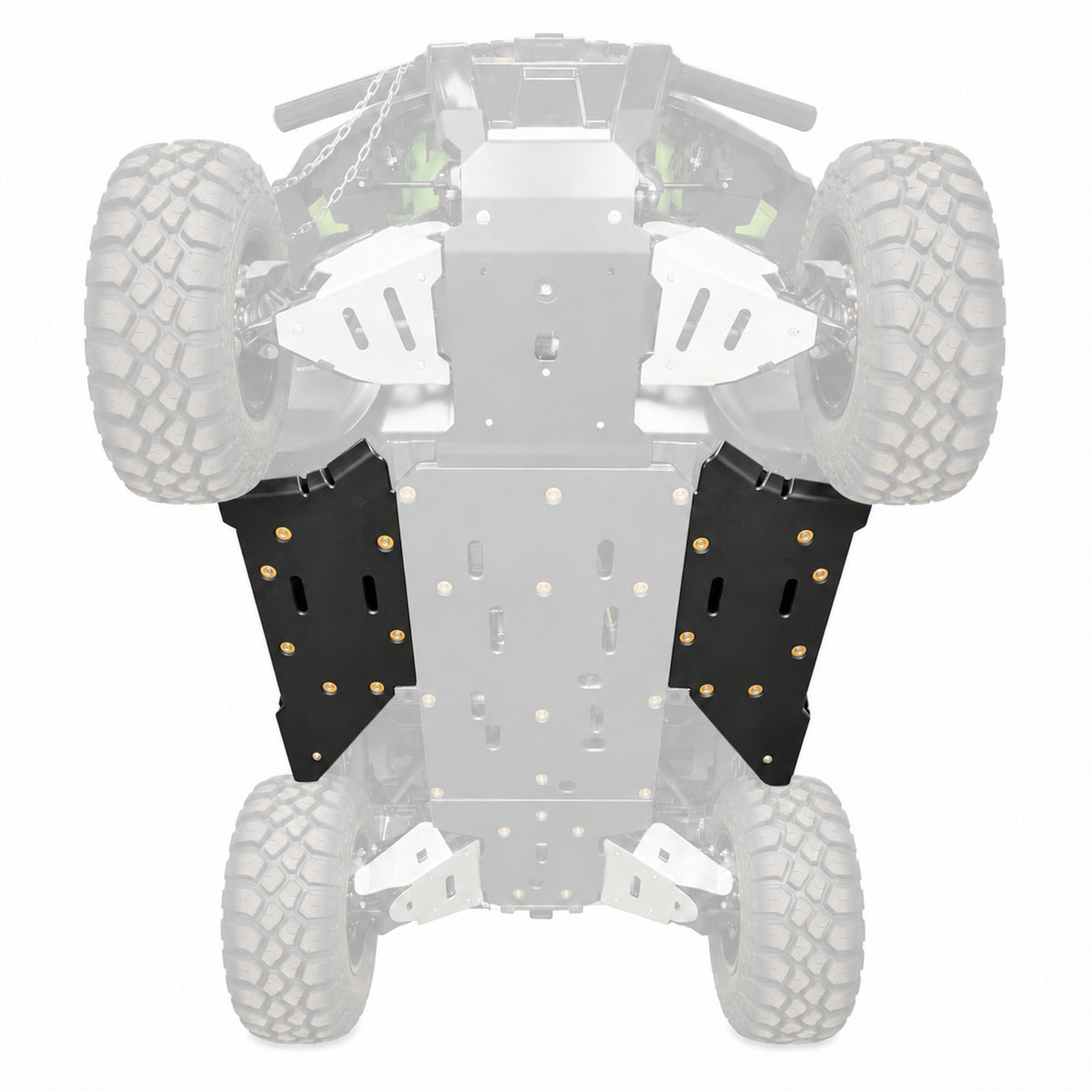 Rock Slider Skid Plate Set  |  2022-2025  |  Honda Pioneer 1000-5