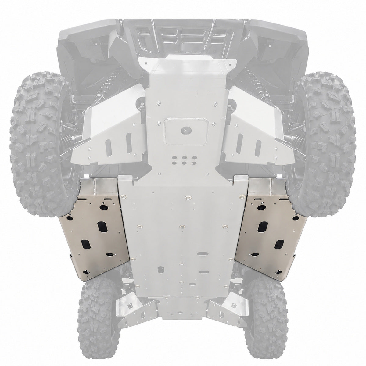 Rock Slider Skid Plate Set  |  Honda Pioneer 1000-5