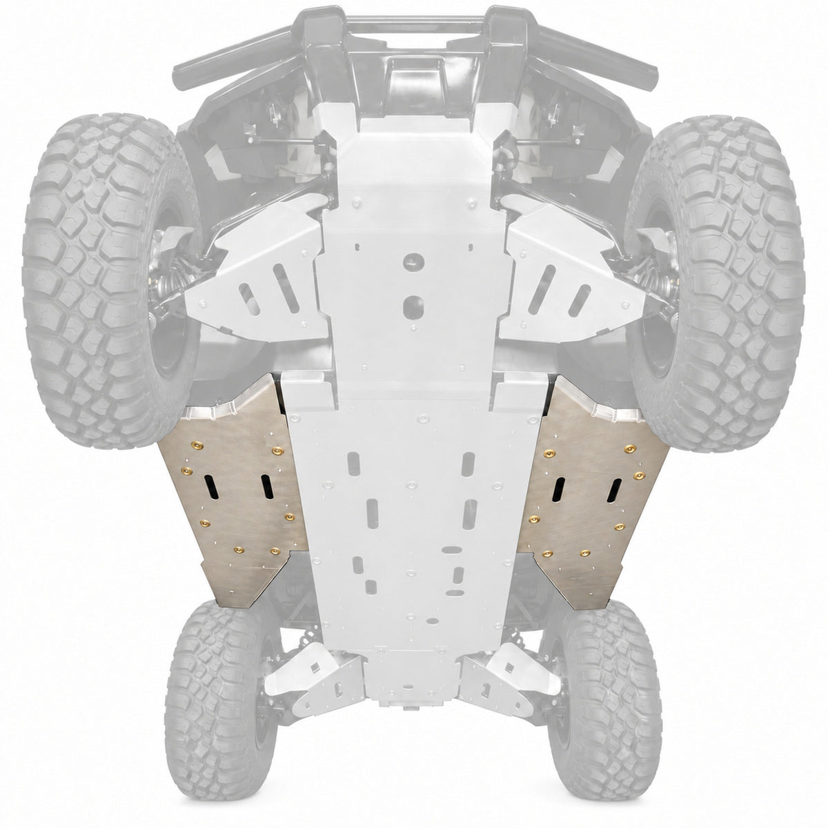 Rock Slider Skid Plate Set  |  2022-2025  |  Honda Pioneer 1000-5
