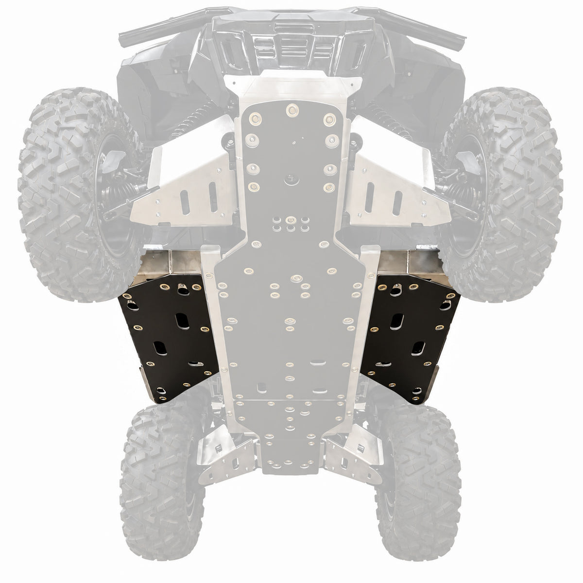 Rock Slider Skid Plate Set  |  Honda Pioneer 1000-5