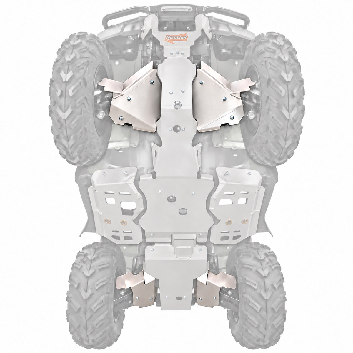 A-Arm/CV Boot Guard Set  |  Honda Rubicon 520