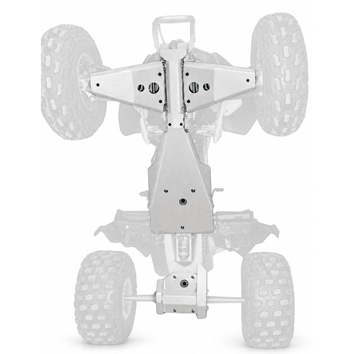 Complete Skid Plate Set  |  Kawasaki KFX450R