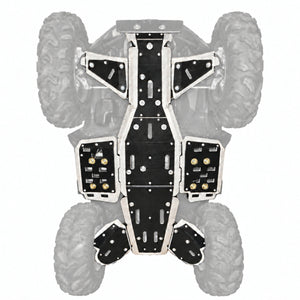 Complete Skid Plate Set  |  Yamaha Kodiak 700