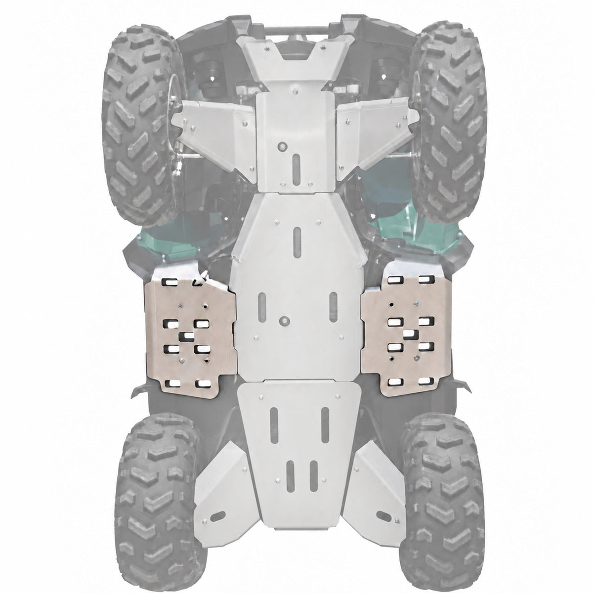 Floorboard Skid Plate Set  |  Yamaha Kodiak 700