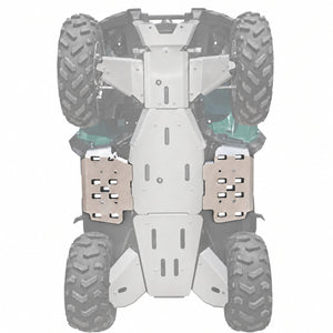 Floorboard Skid Plate Set  |  Yamaha Kodiak 700