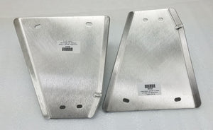 4-Piece Complete Aluminum Skid Plate Set, Suzuki LT-Z400