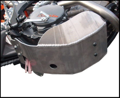KTM 250 XC-F Aluminum Skid Plate