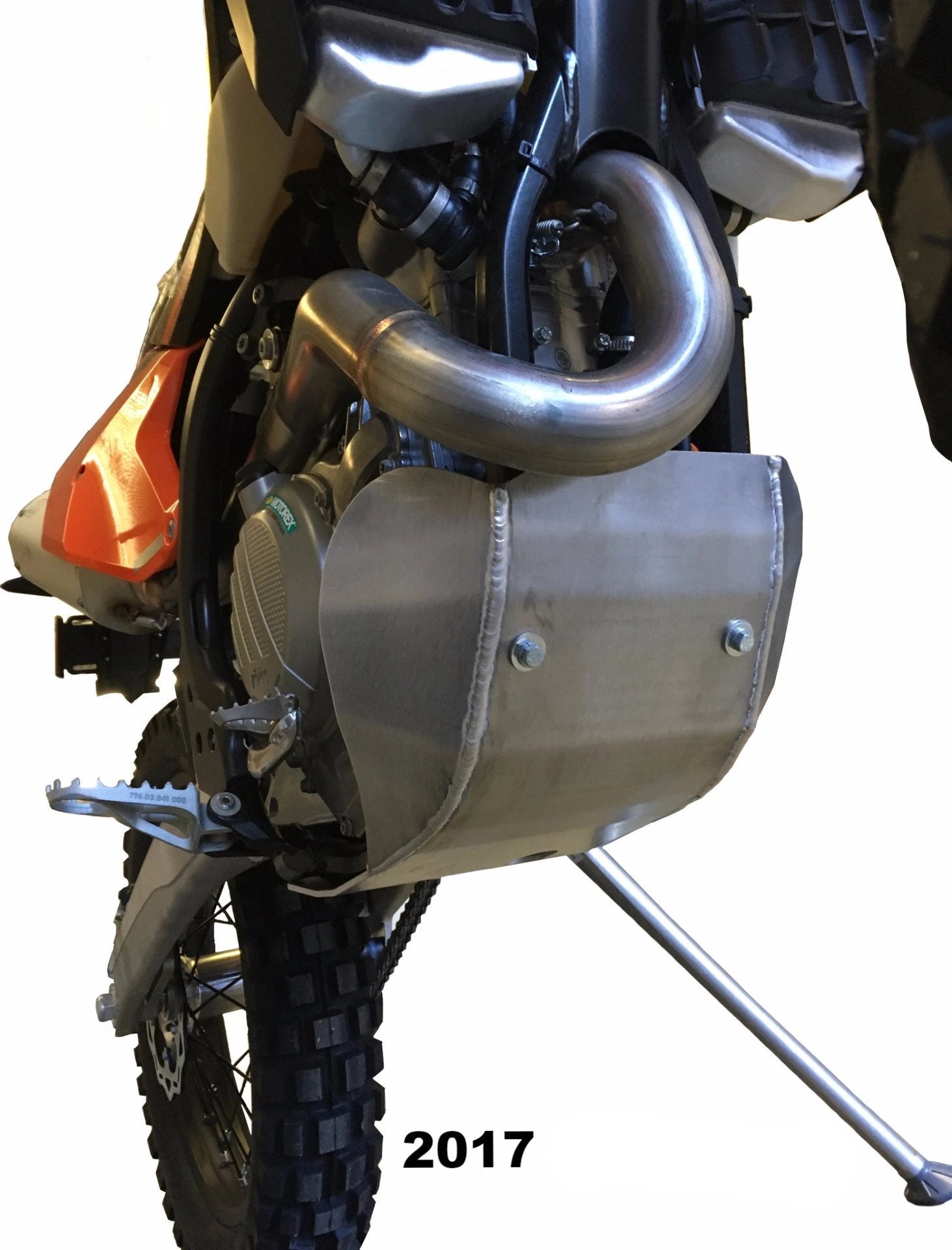 Husqvarna FE501 Aluminum Skid Plate