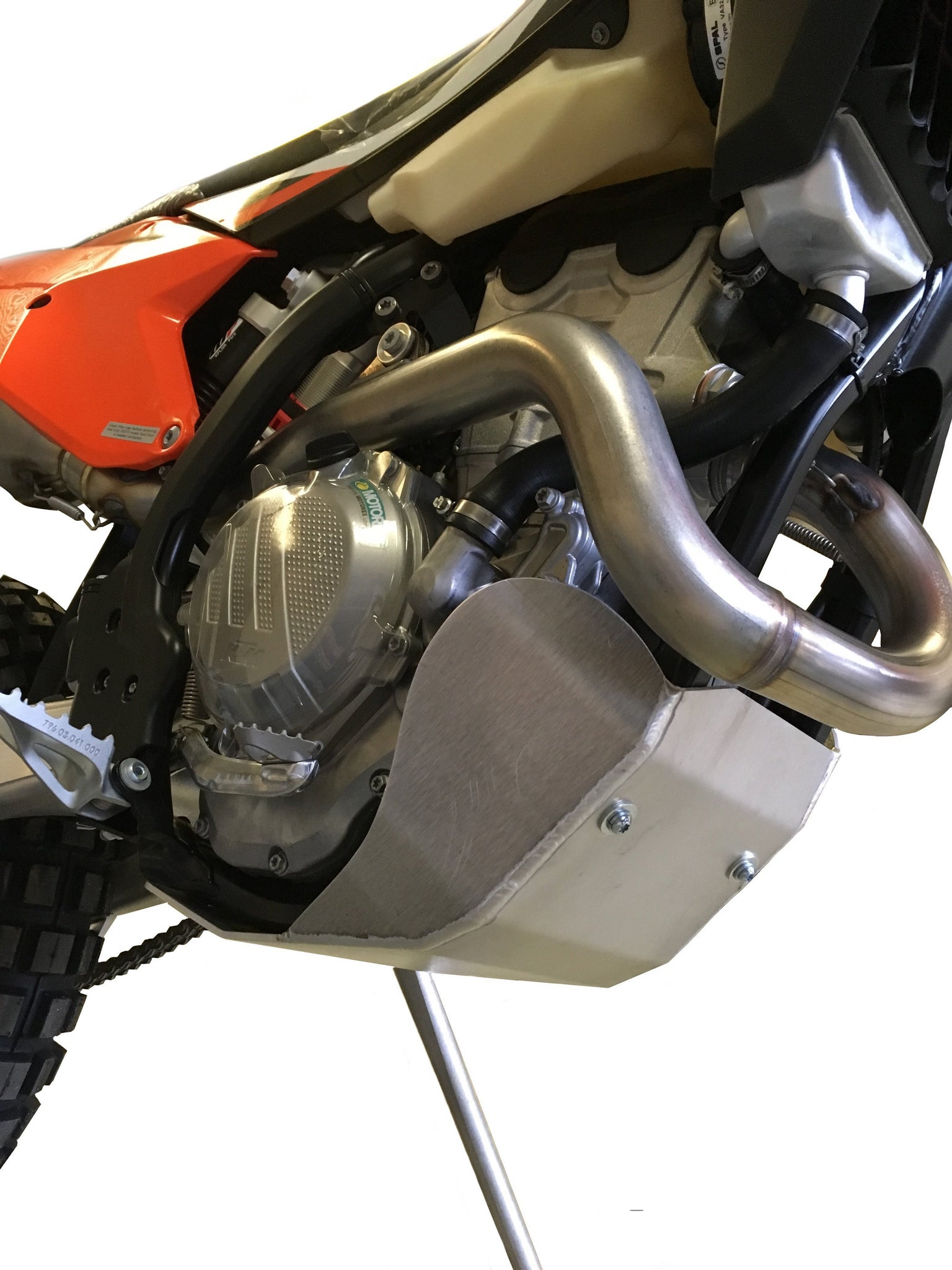 KTM 250 EXC-F Aluminum Skid Plate