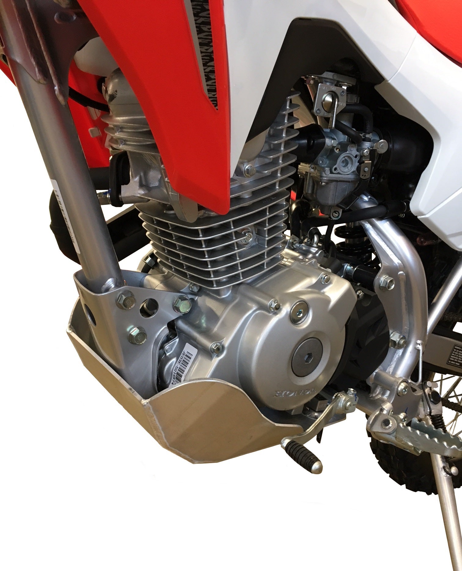 Honda CRF125F Aluminum Skid Plate – Ricochet Off-Road