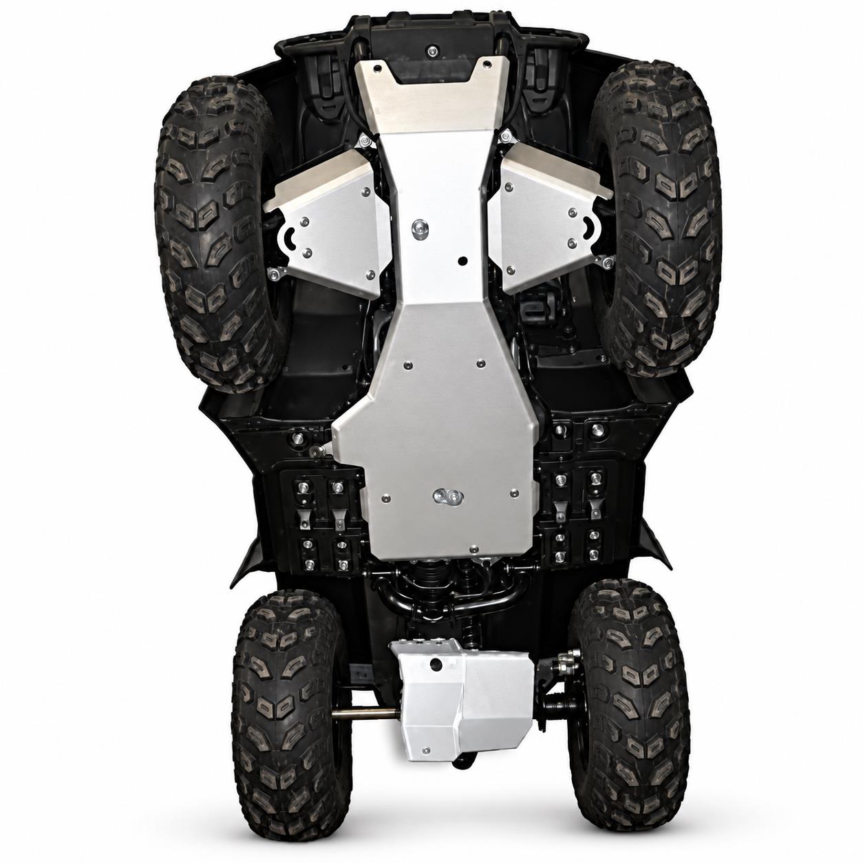 Complete Skid Plate Set for Yamaha Big Bear 400 – Ricochet Off-Road