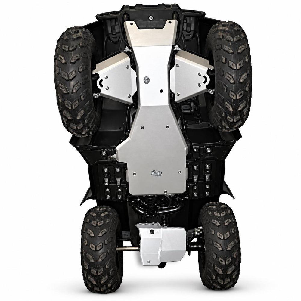 Complete Skid Plate Set Yamaha Big Bear Straight Axle Model