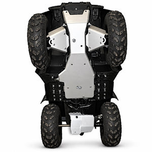 Complete Skid Plate Set Yamaha Big Bear Straight Axle Model