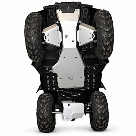 Complete Skid Plate Set Yamaha Big Bear Straight Axle Model