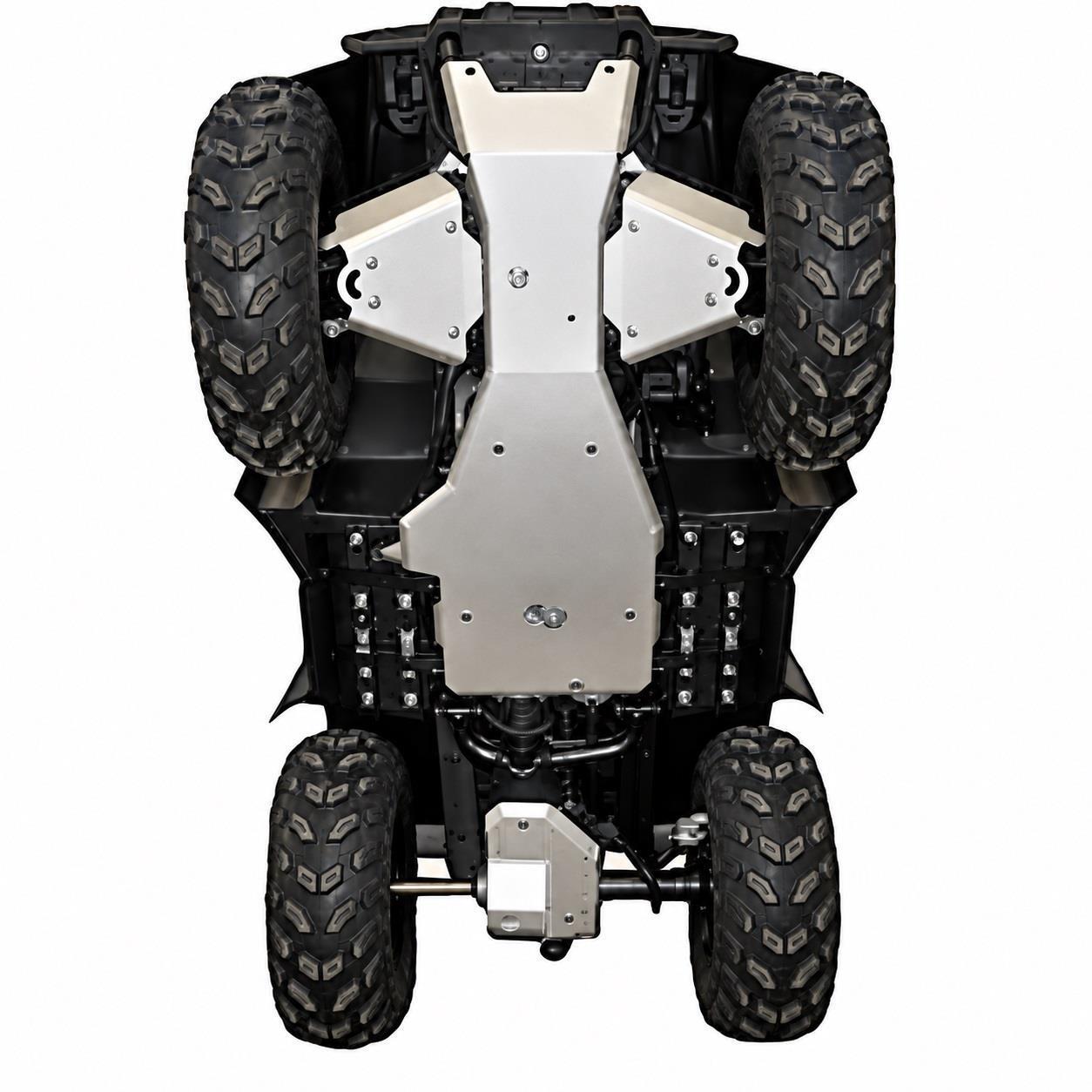 Complete Skid Plate Set for Yamaha Kodiak 400 – Ricochet Off-Road