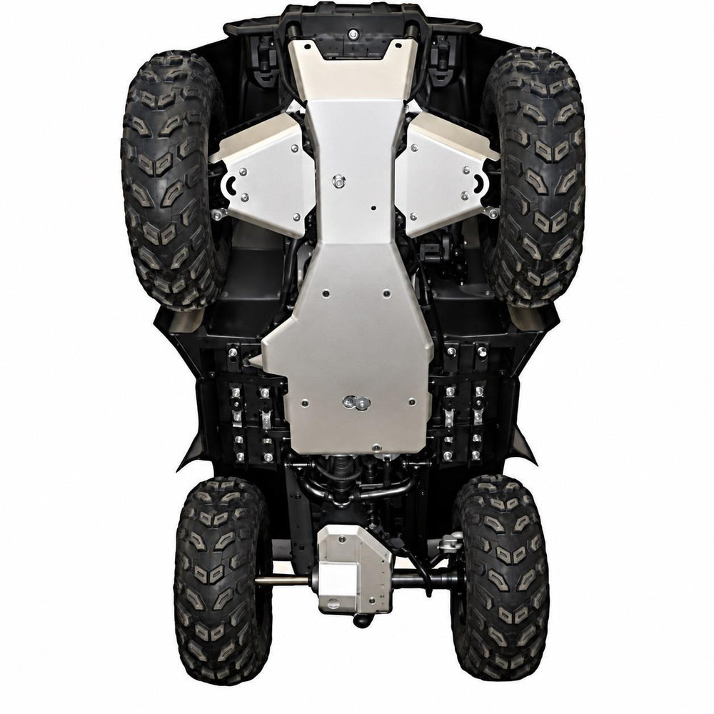 Complete Skid Plate Set Yamaha Grizzly Kodiak Bruin